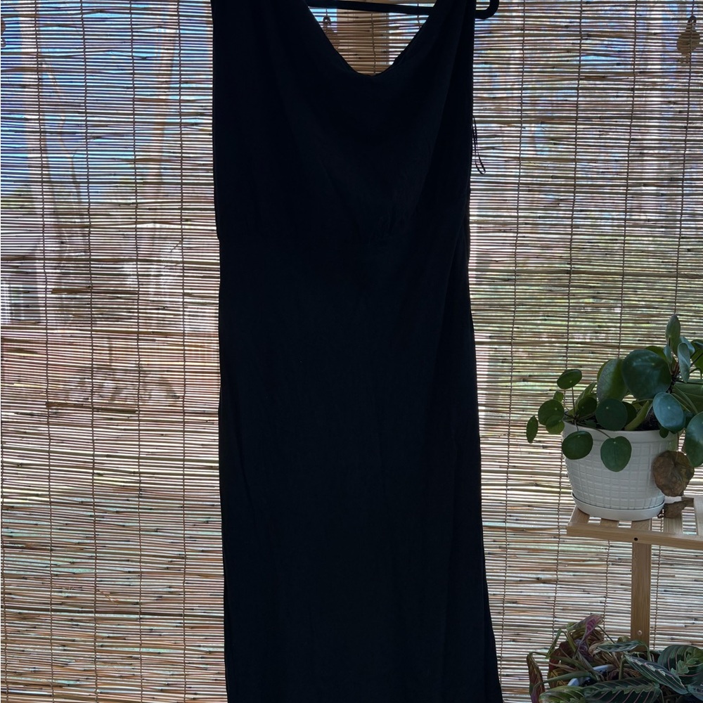 Showpo Black Asymetrical Dress